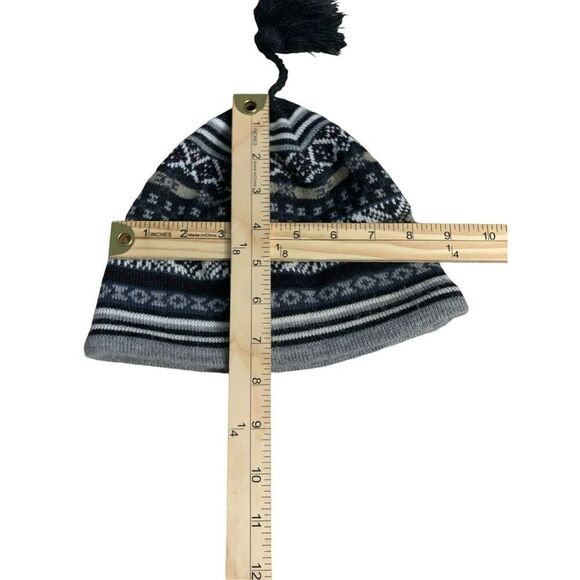 EDDIE BAUER Beanie Hat, winter pattern beanie, winter hat, One Size, Unisex wint - Picture 6 of 6